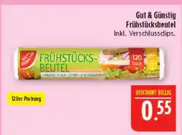 Marktkauf Gut & günstig frühstücksbeutel Angebot