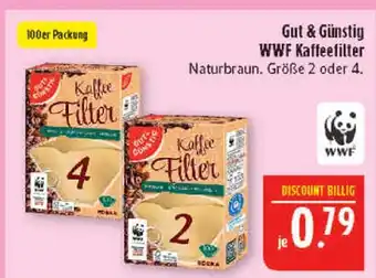 Marktkauf Gut & günstig wwf kaffeefilter größe 2 Angebot