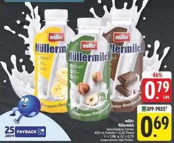 Edeka Müller müllermilch bananen-geschmack Angebot