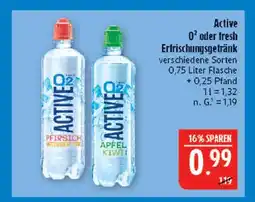 Marktkauf Active o2 pfirsich weißer tee Angebot