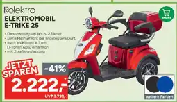 Marktkauf Rolektro elektromobil e-trike 25 Angebot