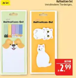 Marktkauf Haftnotizen-set hundedesign Angebot