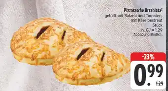 Edeka Pizzatasche arrabiata Angebot