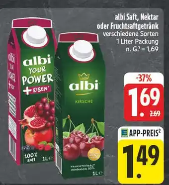 Edeka Albi your power + eisen Angebot