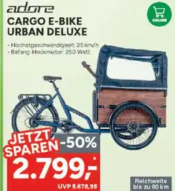 Marktkauf Adore cargo e-bike urban deluxe Angebot