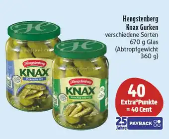 Edeka Hengstenberg knax gurken Angebot