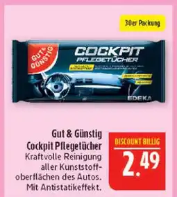 Marktkauf Gut & günstig cockpit pflegetücher Angebot