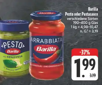 Edeka Barilla pesto genovese Angebot