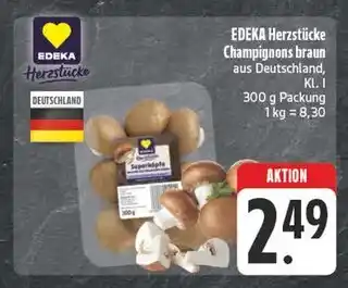 Edeka Edeka herzstücke champignons braun Angebot