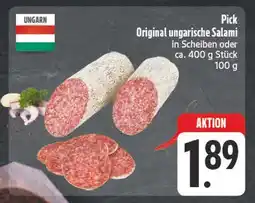 Edeka Pick original ungarische salami Angebot