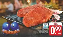Edeka Schweinerückensteaks Angebot
