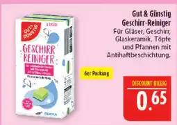 Marktkauf Gut & günstig geschirr-reiniger Angebot