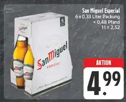Edeka San miguel san miguel especial Angebot