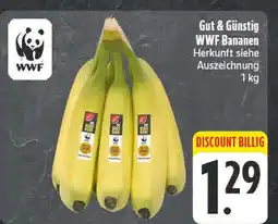 Edeka Gut & günstig wwf bananen Angebot