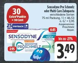 Edeka Sensodyne pro schmelz Angebot