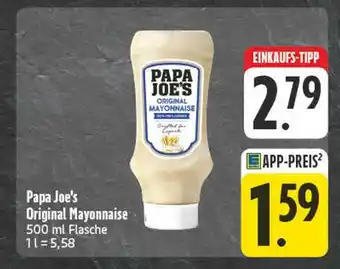Edeka Papa joe's original mayonnaise Angebot