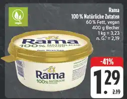 Edeka Rama 100% natürliche zutaten Angebot