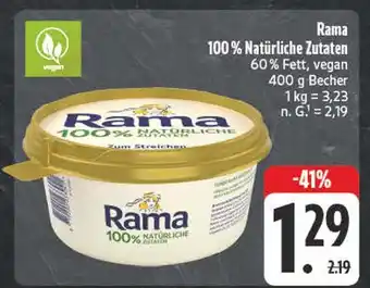 Edeka Rama 100% natürliche zutaten Angebot