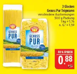 Marktkauf 3 glocken genuss pur spaghetti Angebot
