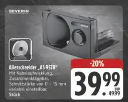 Edeka Severin allesschneider as 9578 Angebot