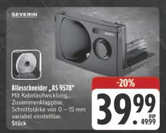 Edeka Severin allesschneider as 9578 Angebot