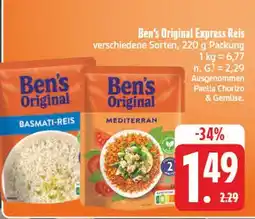 Edeka Ben's original basmati-reis Angebot