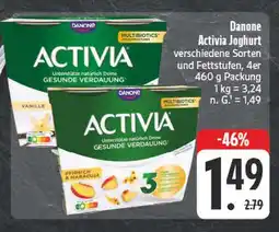 Edeka Danone activia joghurt vanille Angebot
