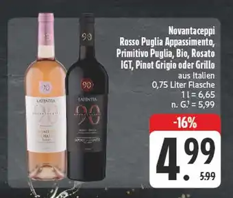 Edeka Latentia novantaceppi rosso puglia appassimento Angebot