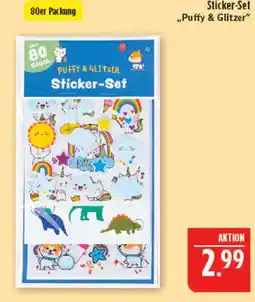 Marktkauf Sticker-set puffy & glitzer Angebot