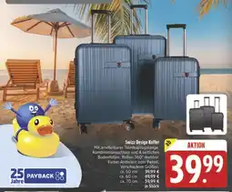 Edeka Swizz design koffer ca. 50 cm Angebot