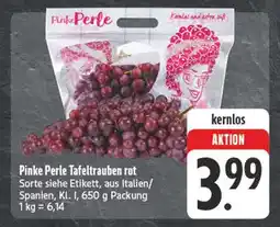 Edeka Pinke perle tafeltrauben rot kernlos Angebot