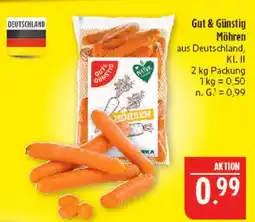 Marktkauf Gut & günstig möhren Angebot