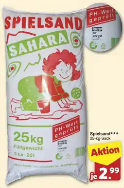 Famila Nord West Spielsand Angebot