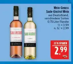 Marktkauf Saale-unstrut wein rosé Angebot