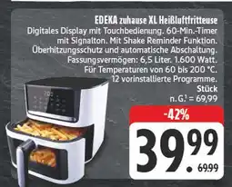 Edeka Edeka zuhause xl heißluftfritteuse Angebot