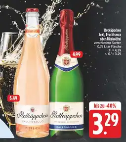 Edeka Rotkäppchen fruchtsecco pfirsich Angebot