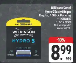 Edeka Wilkinson sword hydro 5 rasierklingen Angebot