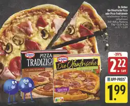 Edeka Dr. oetker die ofenfrische pizza Angebot