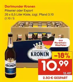 Netto Marken-Discount Dortmunder kronen pilsener oder export Angebot