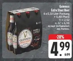 Edeka Guinness extra stout beer Angebot