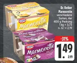 Edeka Dr. oetker marmorette Angebot