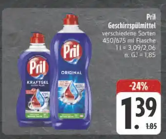 Edeka Pril geschirrspülmittel original Angebot