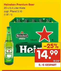 Netto Marken-Discount Heineken heineken premium beer Angebot