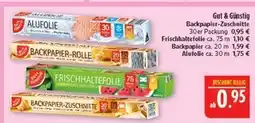 Marktkauf Gut & günstig backpapier-zuschnitte Angebot