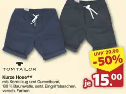 Famila Nord West TOM TAILOR Kurze Hose Angebot