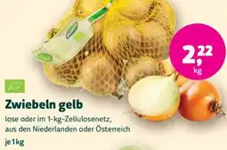Biomarkt Zwiebeln gelb Angebot