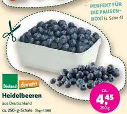 Biomarkt Heidelbeeren Angebot