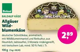Biomarkt Bioland BALDAUF KÄSE Allgäuer Wildblumenkäse Angebot