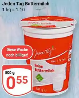 Globus Jeden Tag Buttermilch Angebot