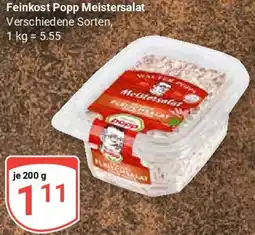 Globus Feinkost Popp Meistersalat Angebot